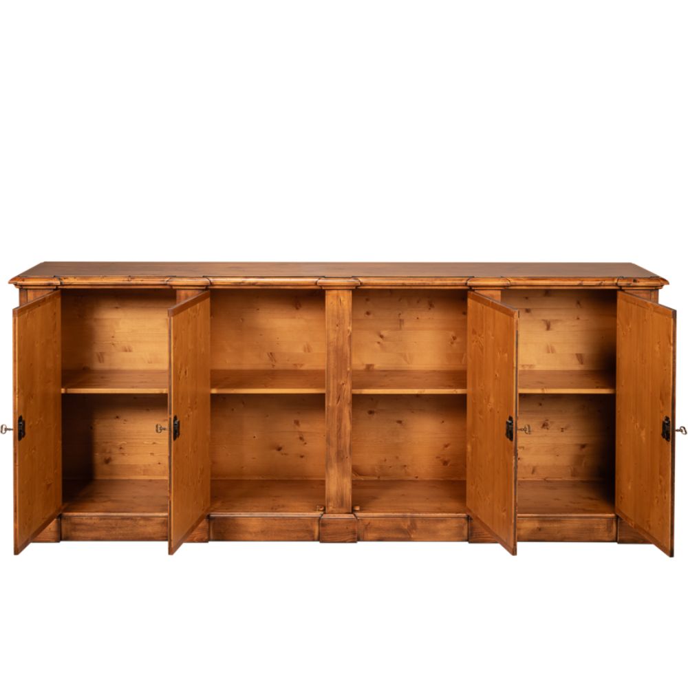 Walnut Stained Bella Italiano Regal Sideboard