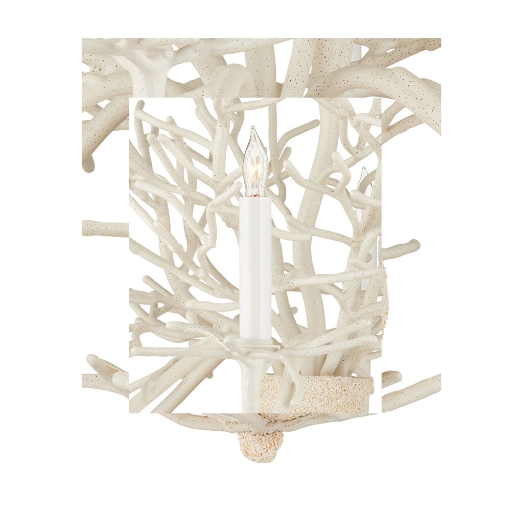 White Sea Coral Chandelier