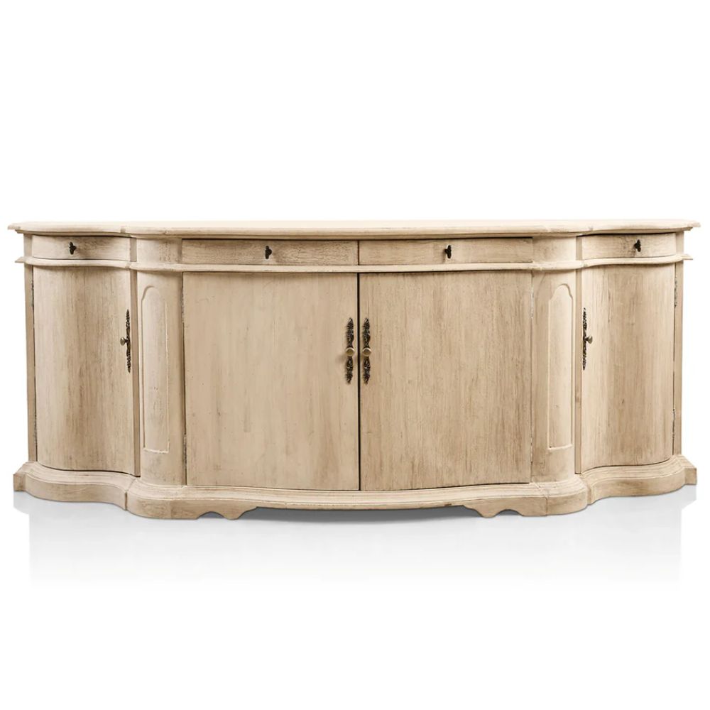 Washed Wood Courbe Buffet