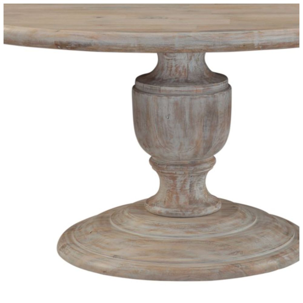 Maison Éloise Round Pedestal Dining Table