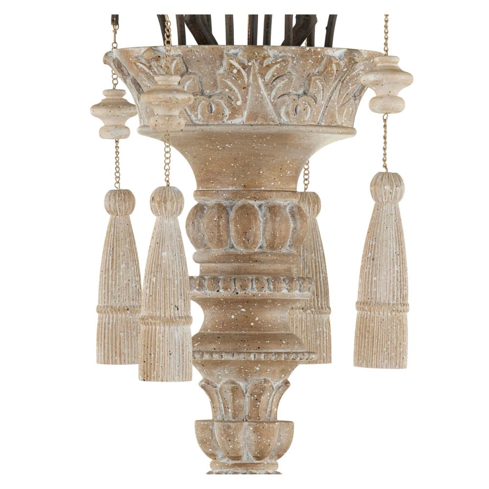 Large French Shabby Chic Chandelier