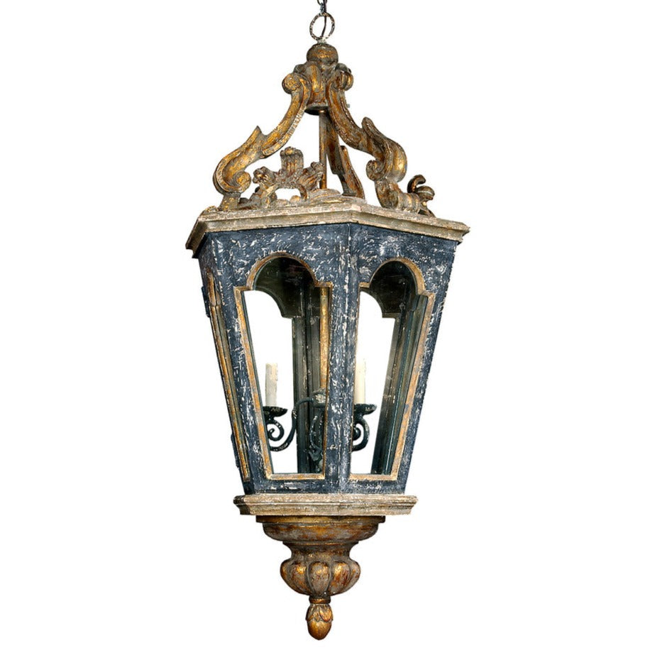 Vintage French Quarter Lantern Chandelier