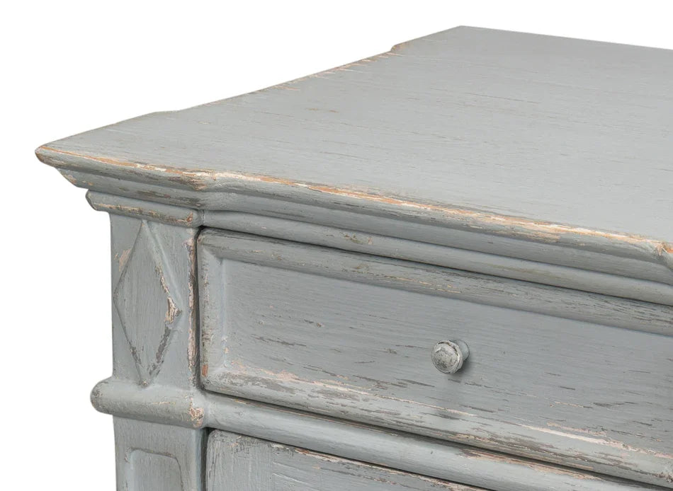 Blue Diamond Farmhouse Sideboard