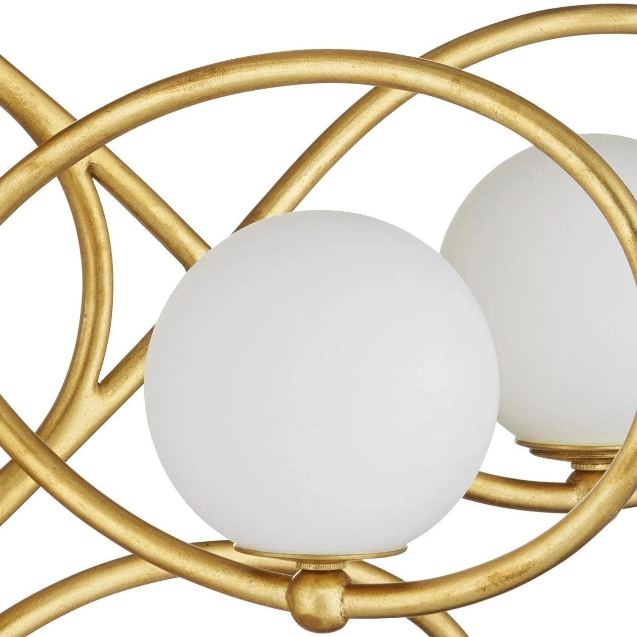 Golden Era Curlicue 14-Light Chandelier
