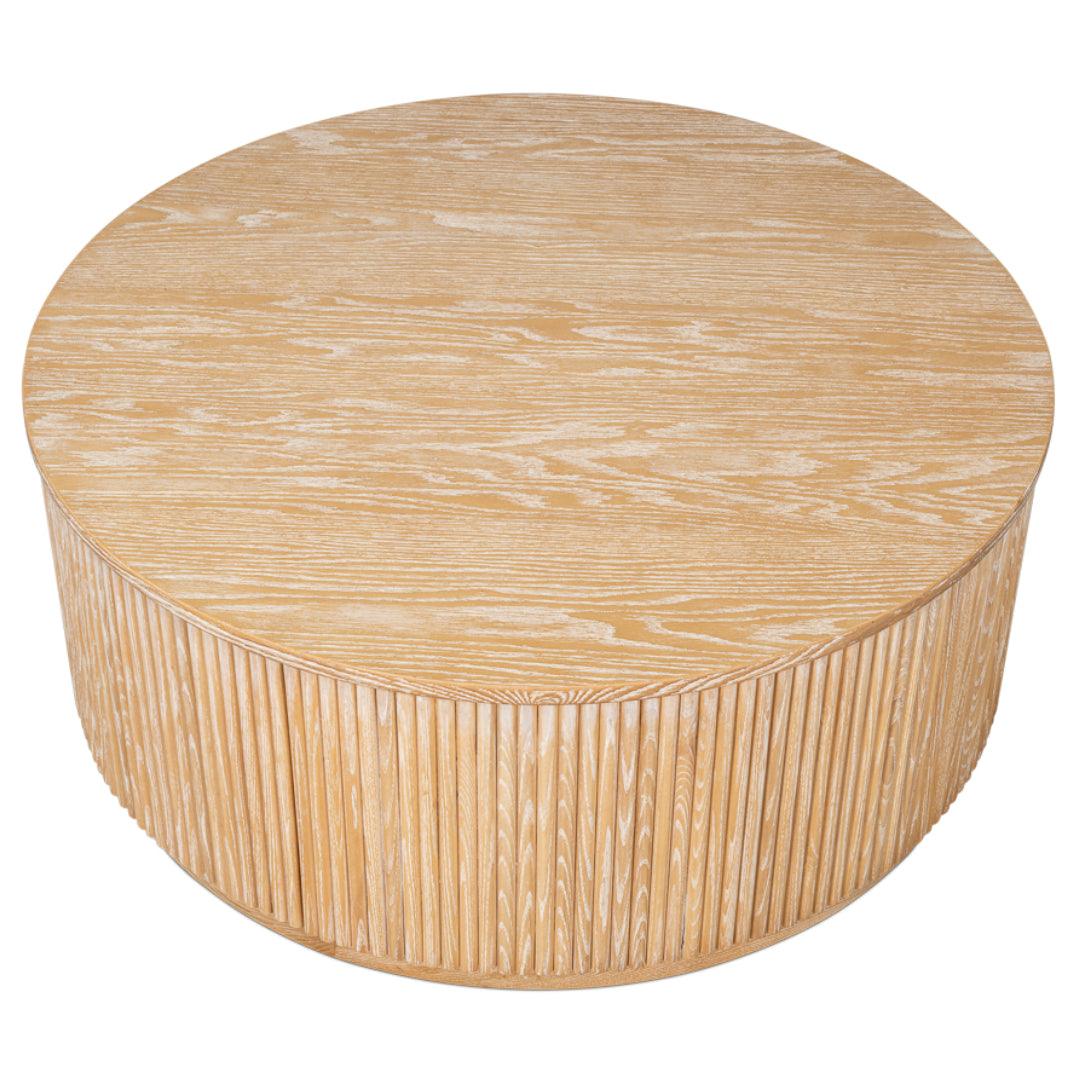 Organic Natural Ridges Coffee Table