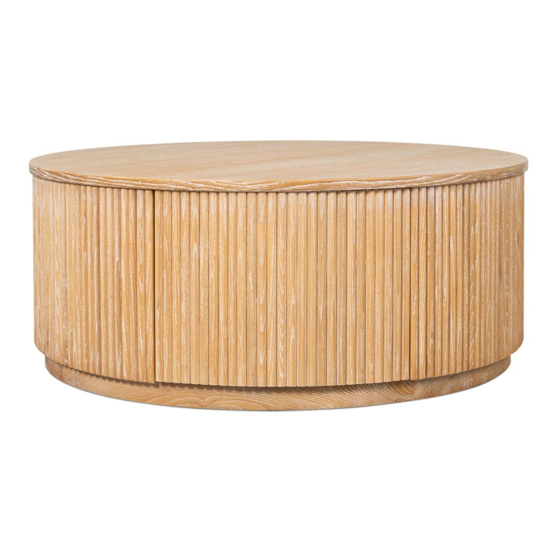 Organic Natural Ridges Coffee Table