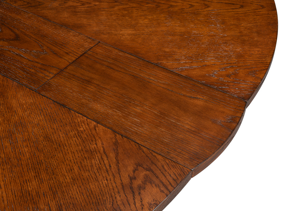 Palladio Brown Tower Jupe Dining Table - Medium