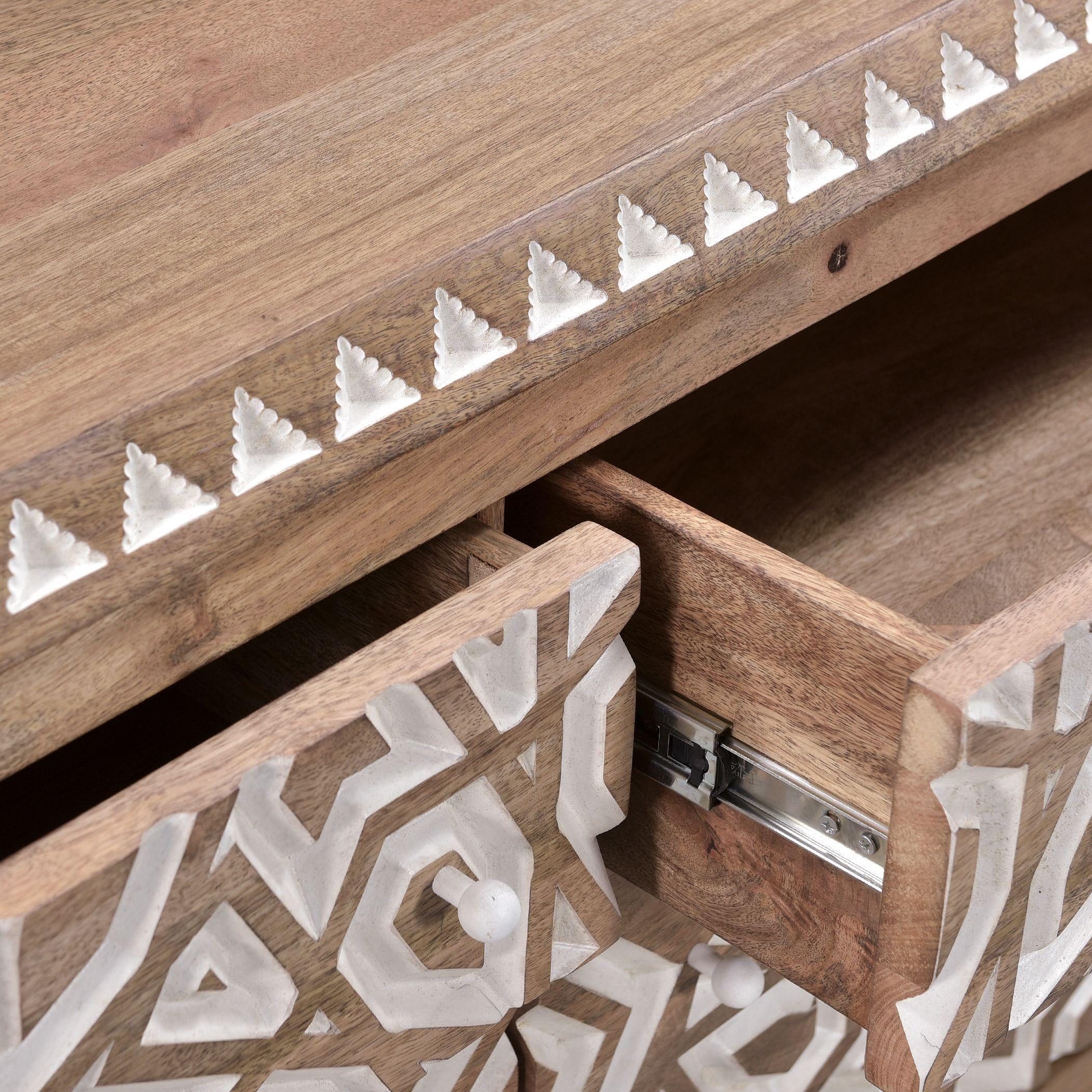Indy Boho Natural White Dresser