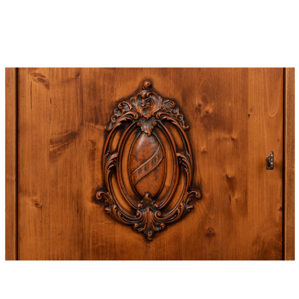 Walnut Stained Bella Italiano Regal Sideboard