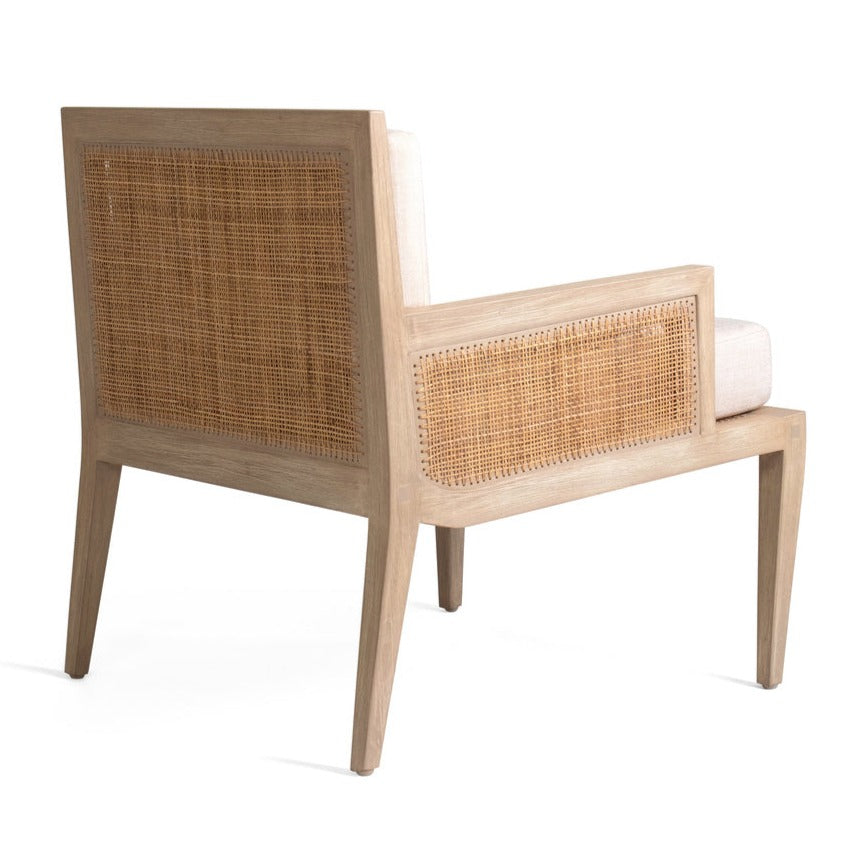 Modern Natural Rattan Lounge Chair