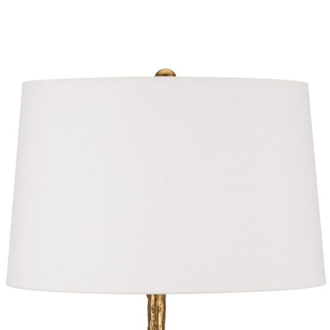 Perched Birds Brass Floor Lamp