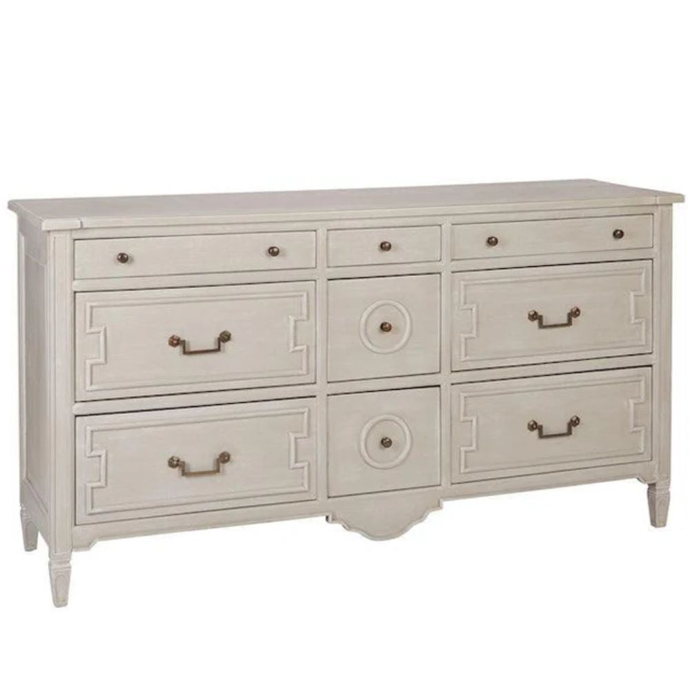 Euro Carved Wood Dresser