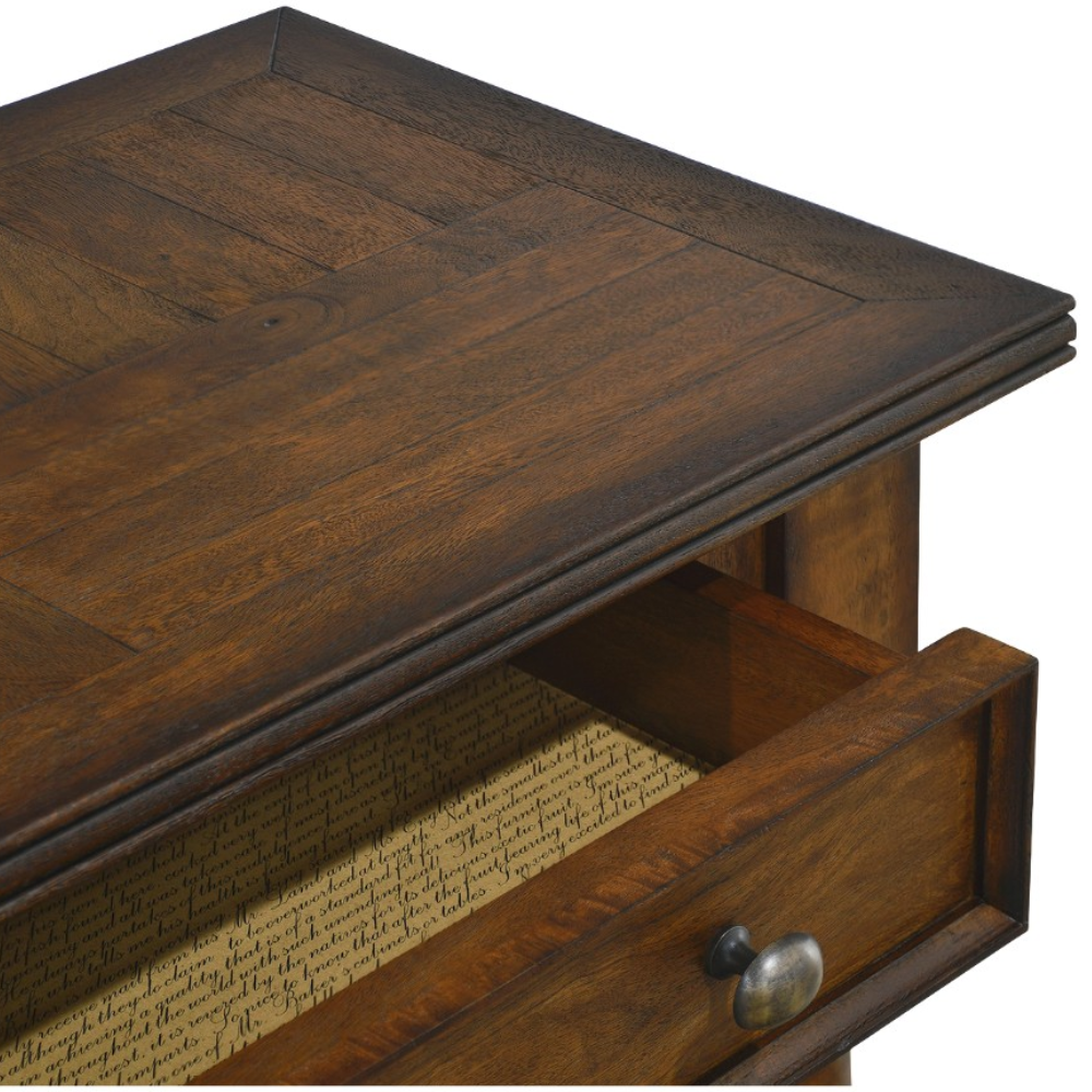 Aldwyn Mango Wood Inlay Console Table