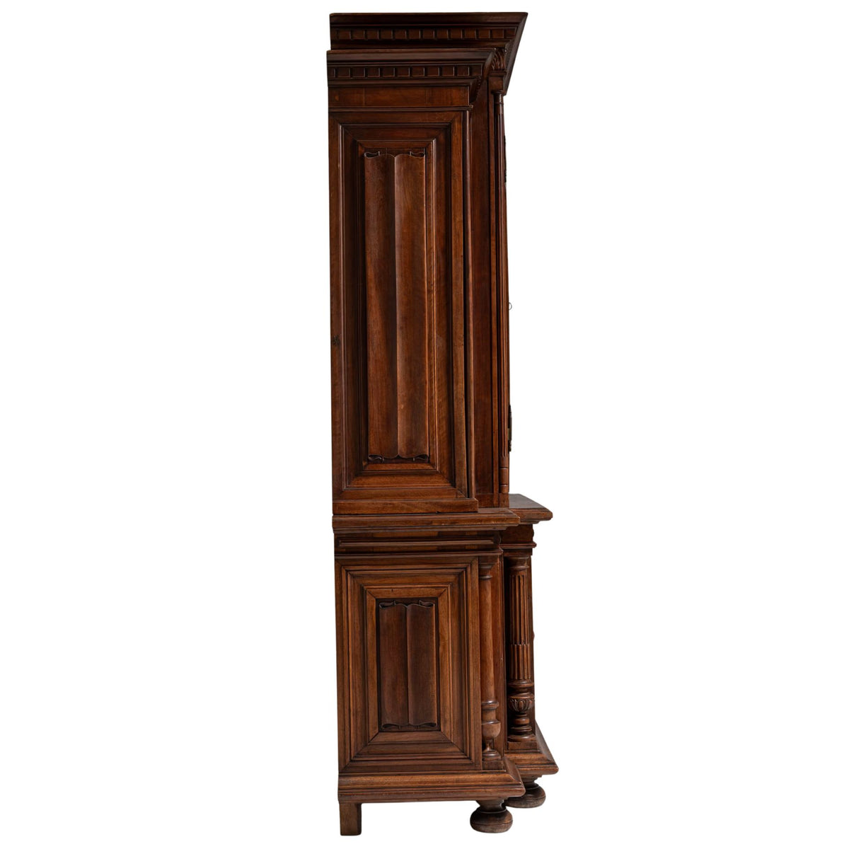 Antique Renaissance Revival Vitrine Cabinet, Circa 1860