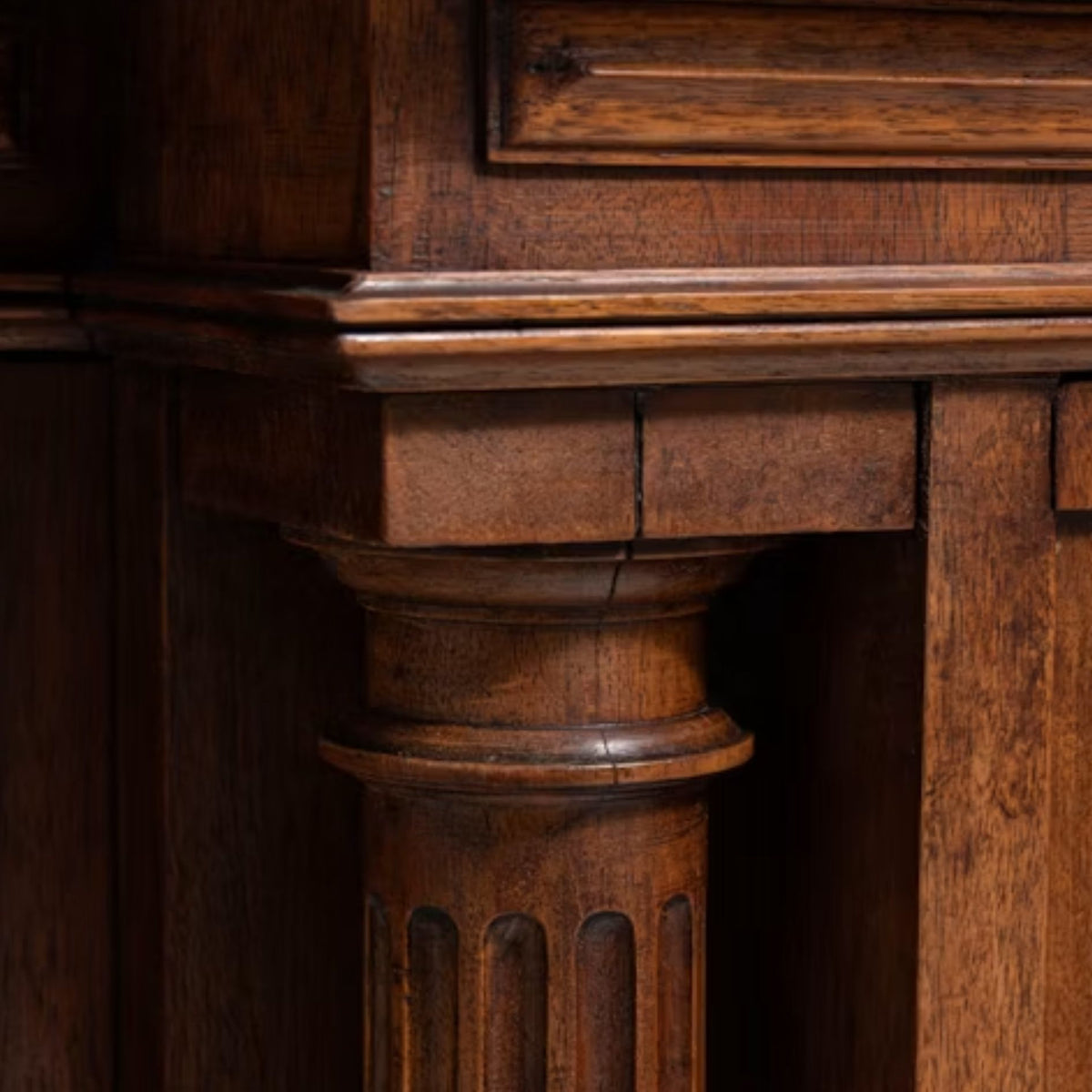 Antique Renaissance Revival Vitrine Cabinet, Circa 1860