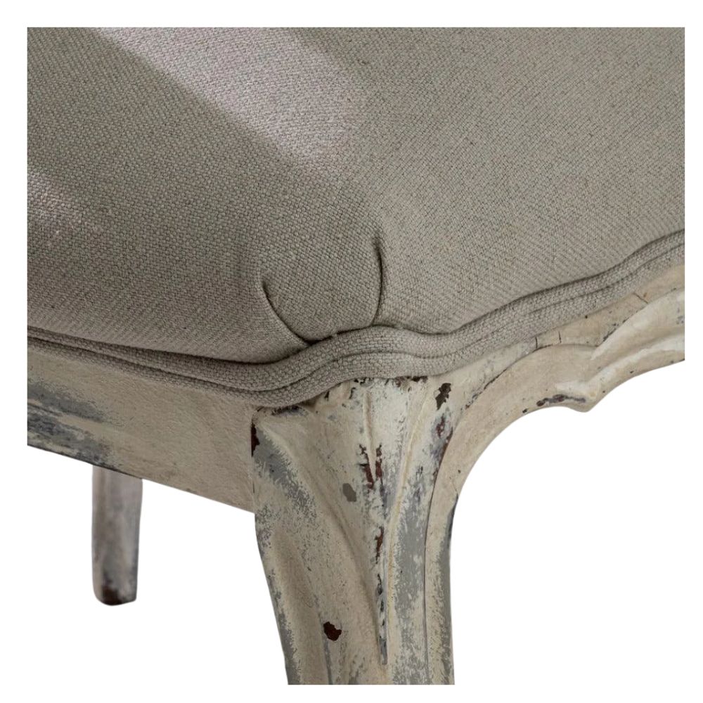 Antique French Shabby Chic Dining Chairs - Set of 4