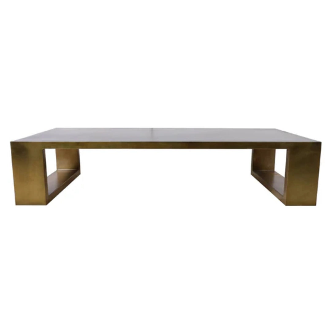 Bronze Iron Minimalist Coffee Table