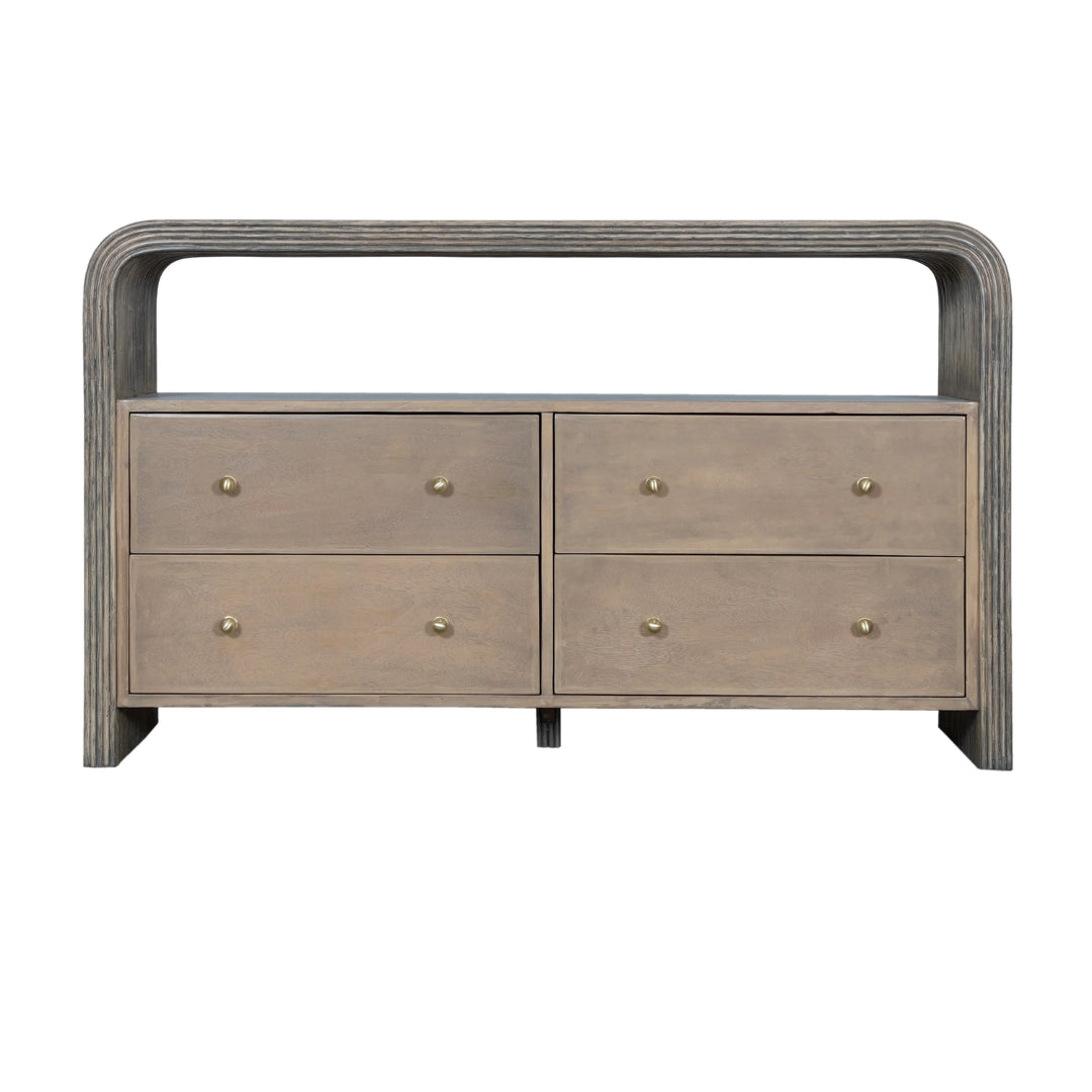 Archline Rattan Storage Dresser