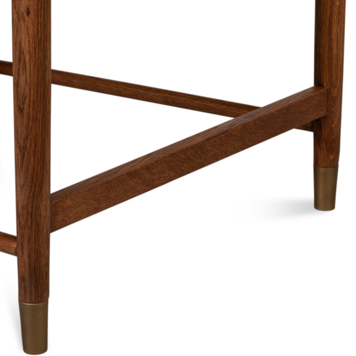 Aurelle Tan Upholstered Oak Dining Chair