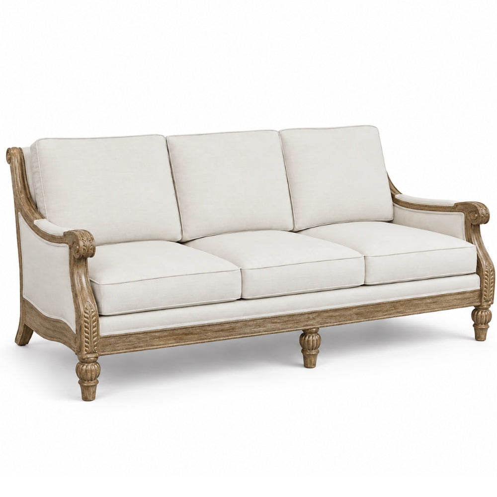 Barn Wood French Country Sofa