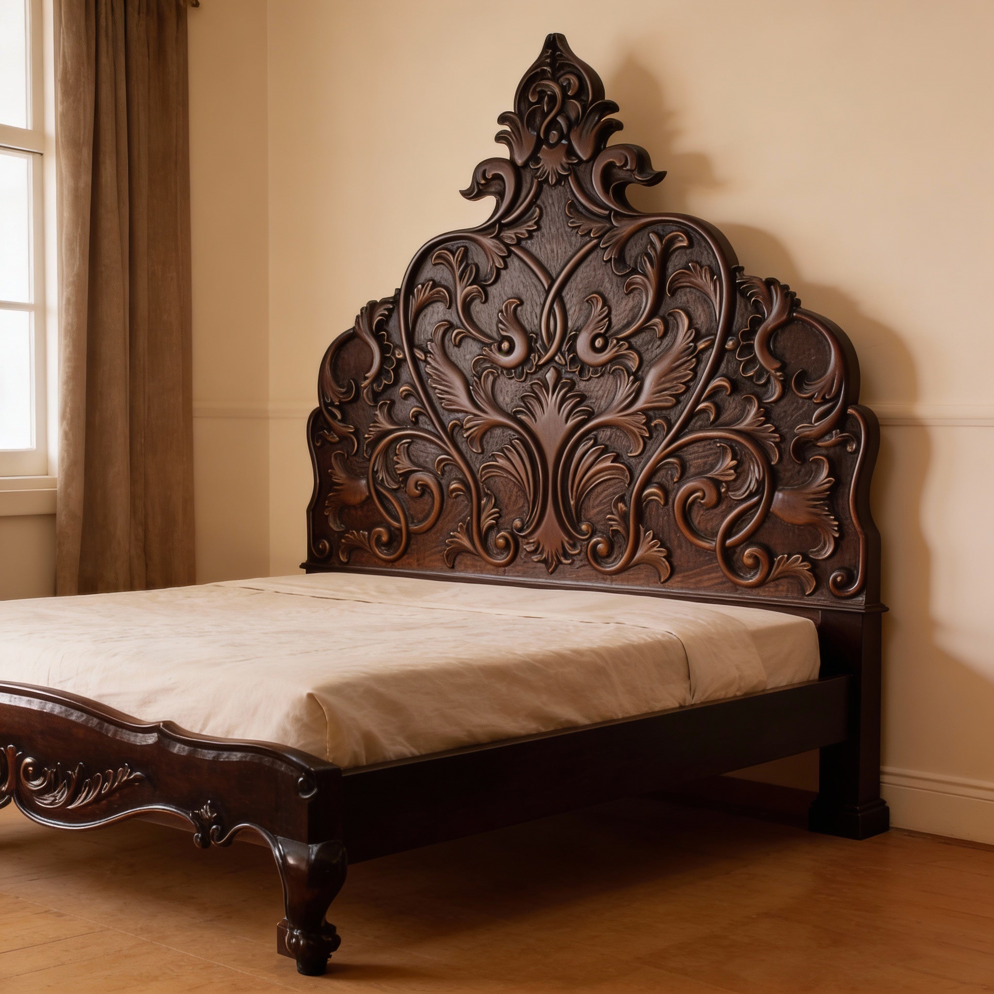 Botanique Carved Bed