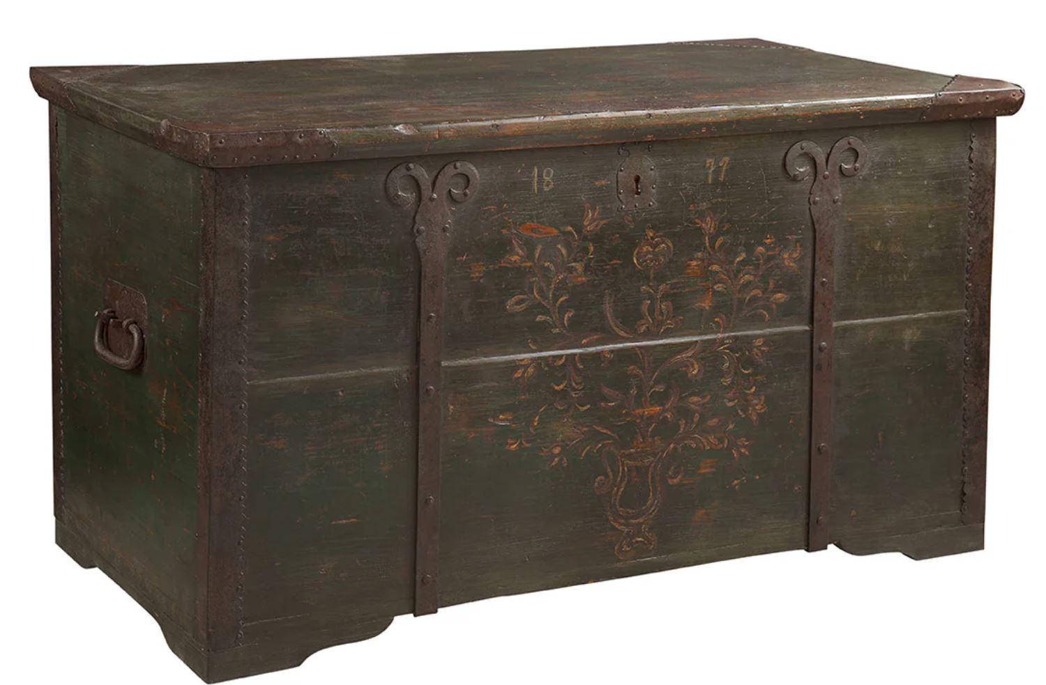 Venetian Floral Motif Hope Chest