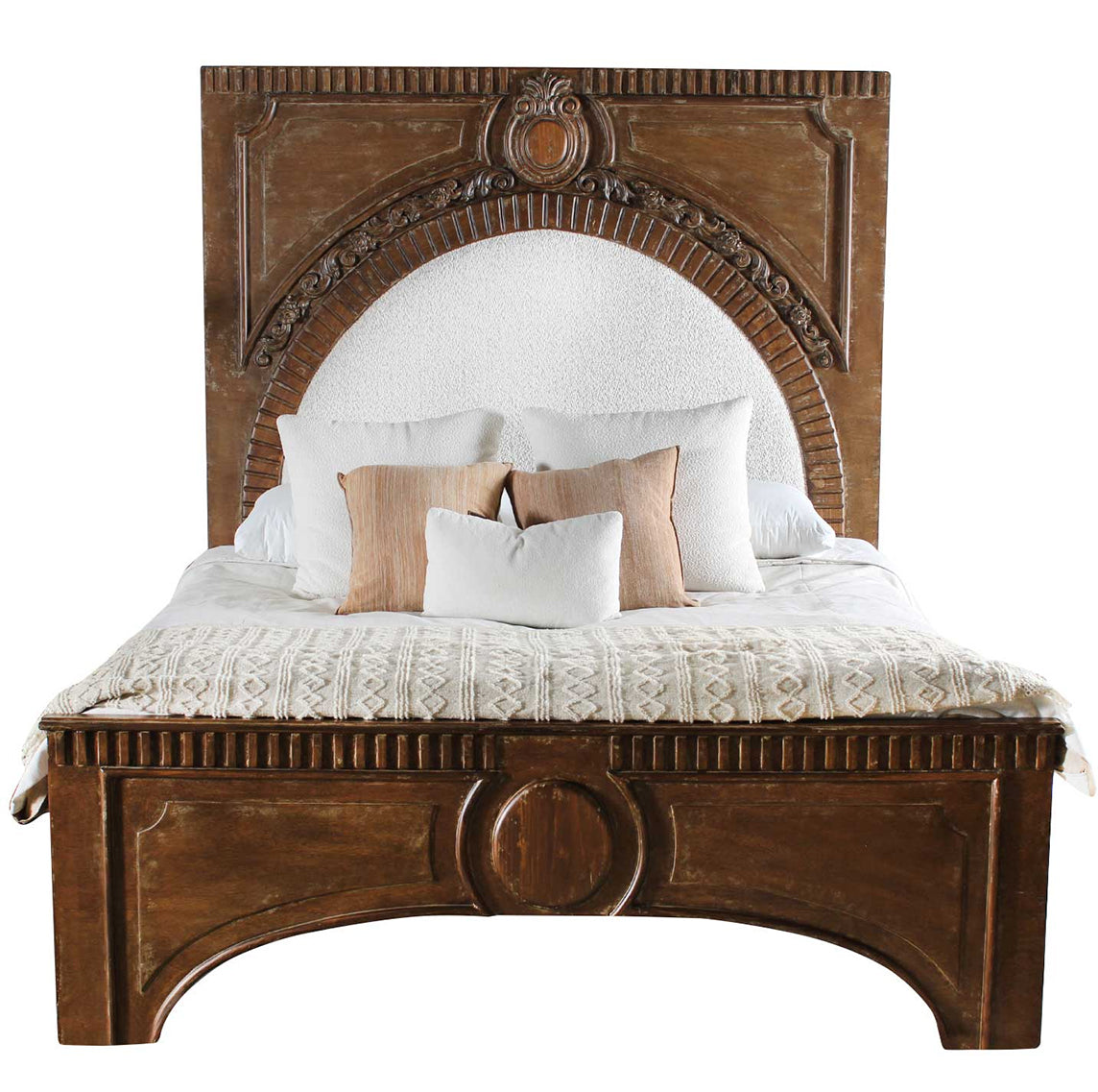 Ornate Chestnut Amelie Bed