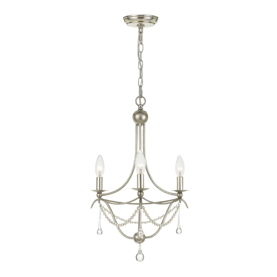 Jewel Crystal Accent Chandelier