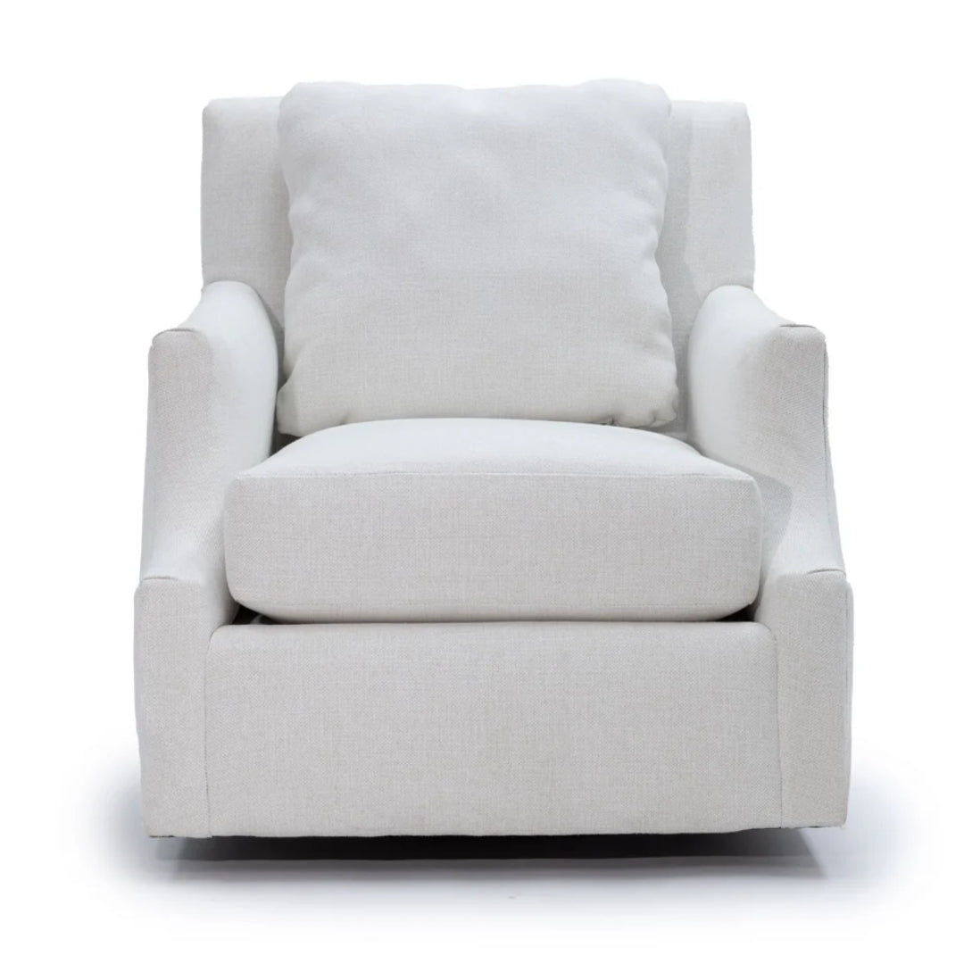Cloud White Plush Armchair