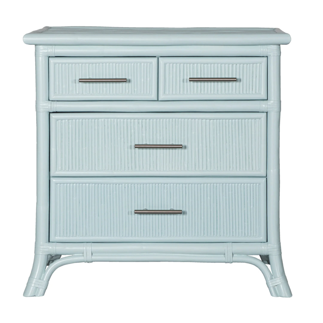 Coastal Pencil Rattan Chest