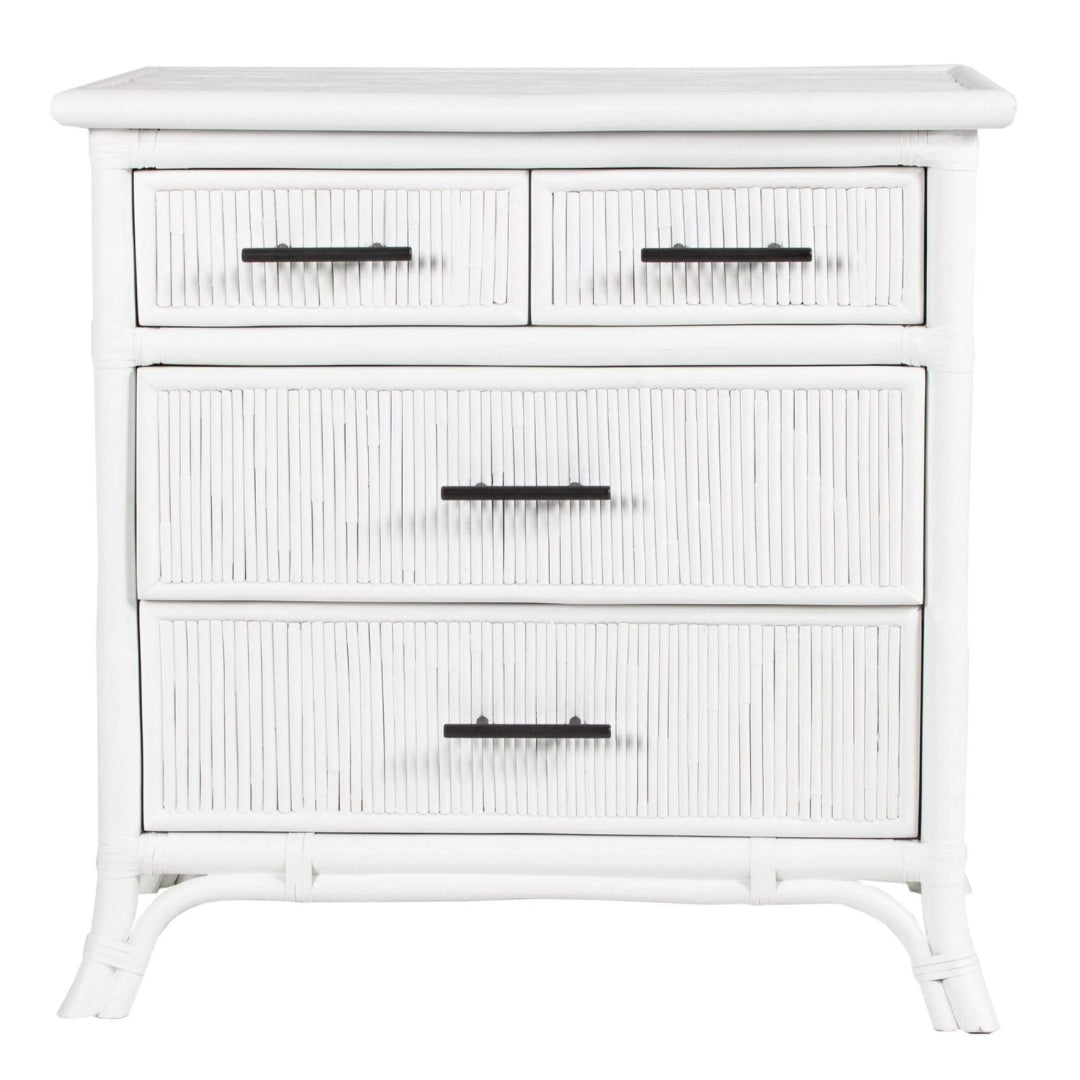 Coastal Pencil Rattan Chest