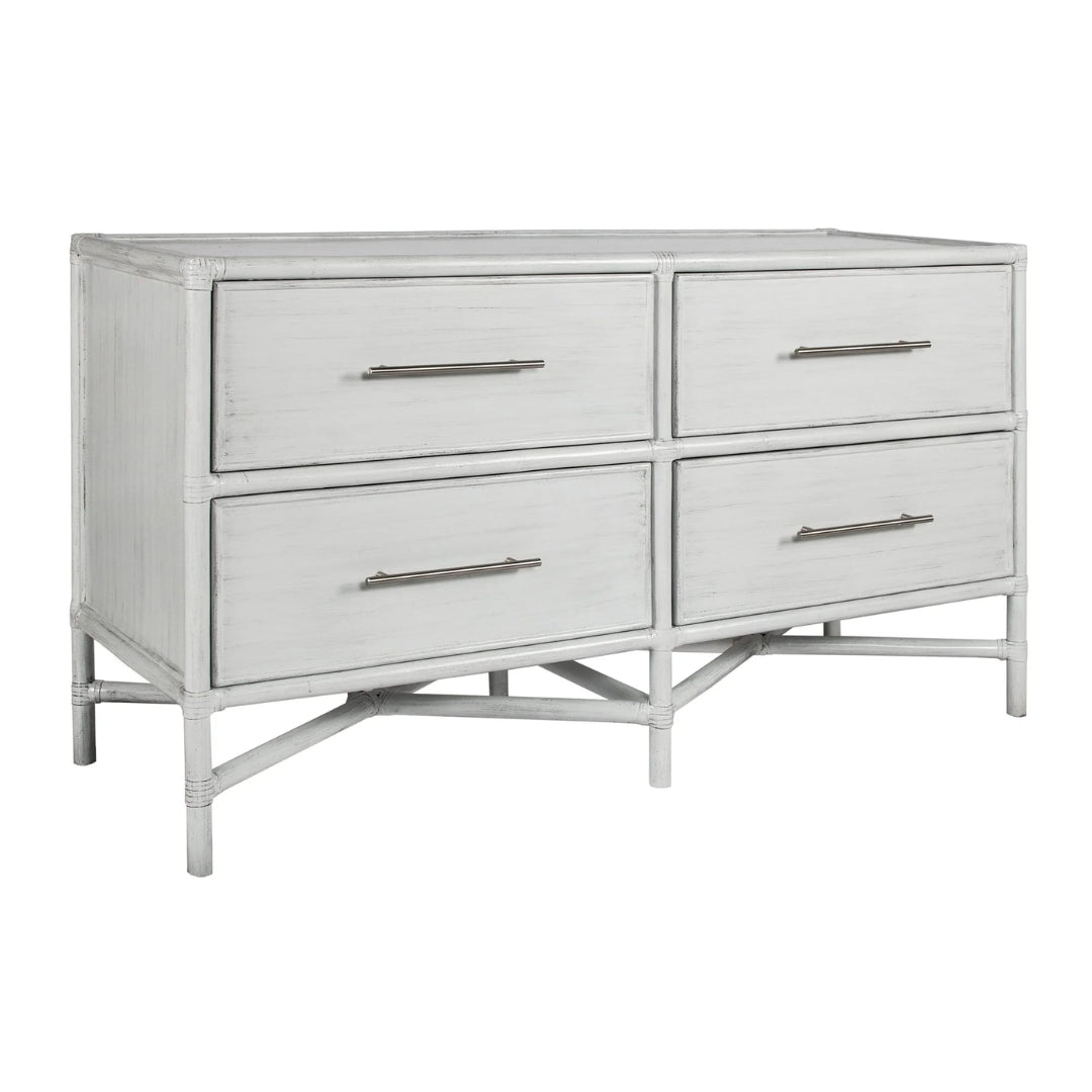Coastal Washed Wood Drawer Dresser