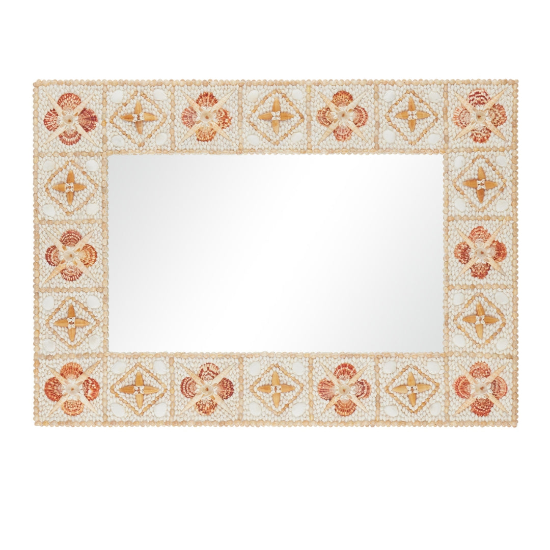 Coquillage Mosaic Shell Mirror