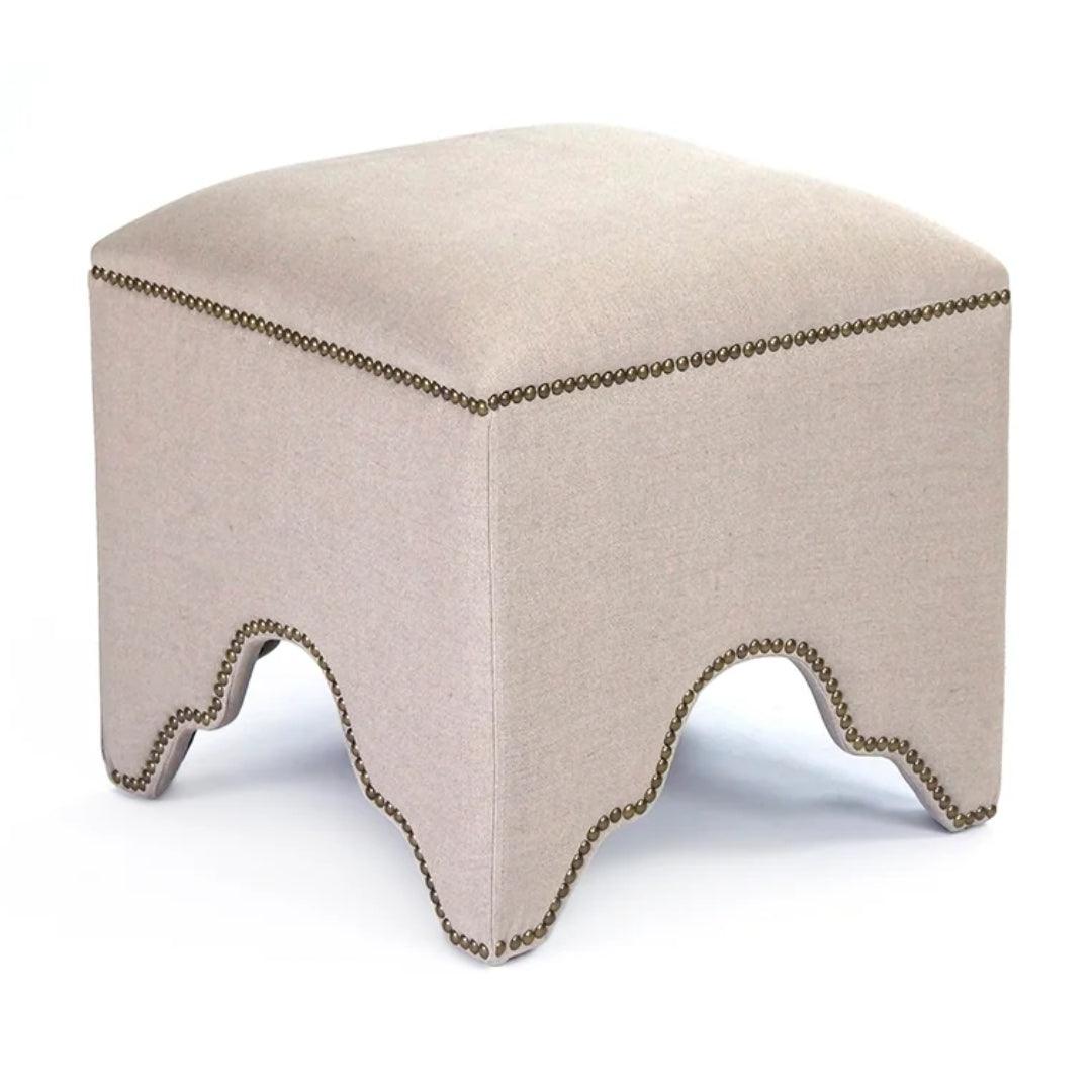Cubic Shape Stool Cream Cubic Stool