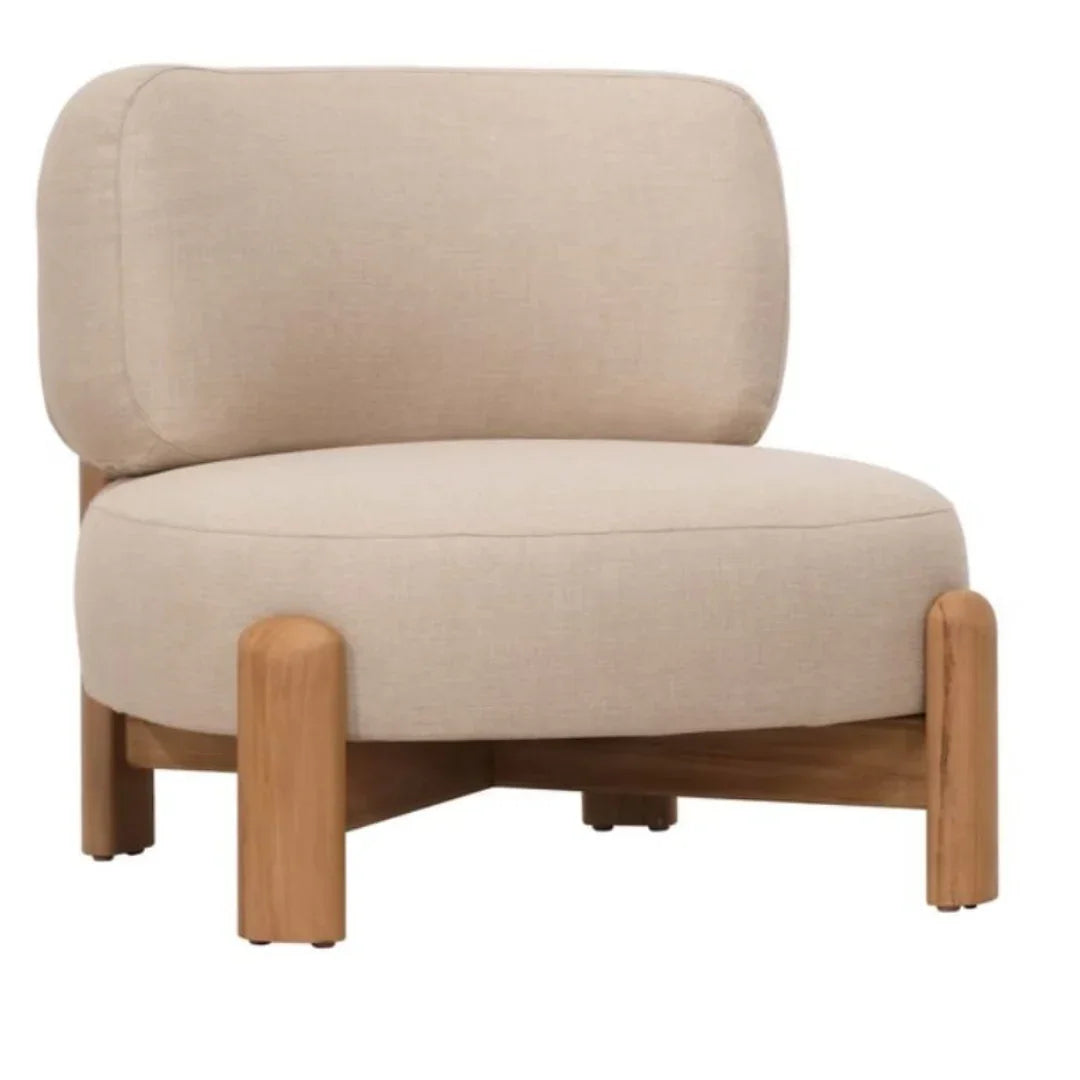 Outdoor Organic Modern Accent Chair