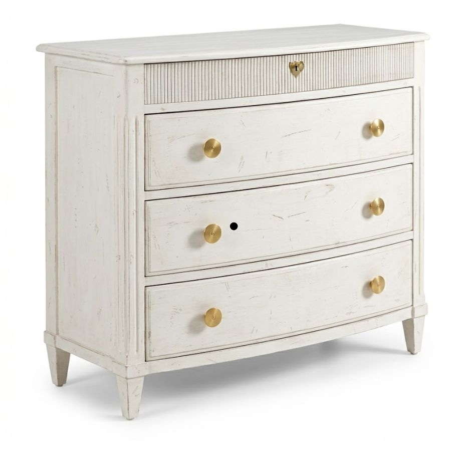 Curved Stained French Chest
