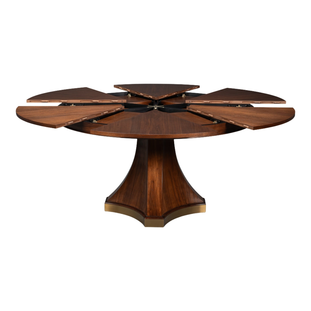 Chelsea Dark Walnut Jupe Dining Table