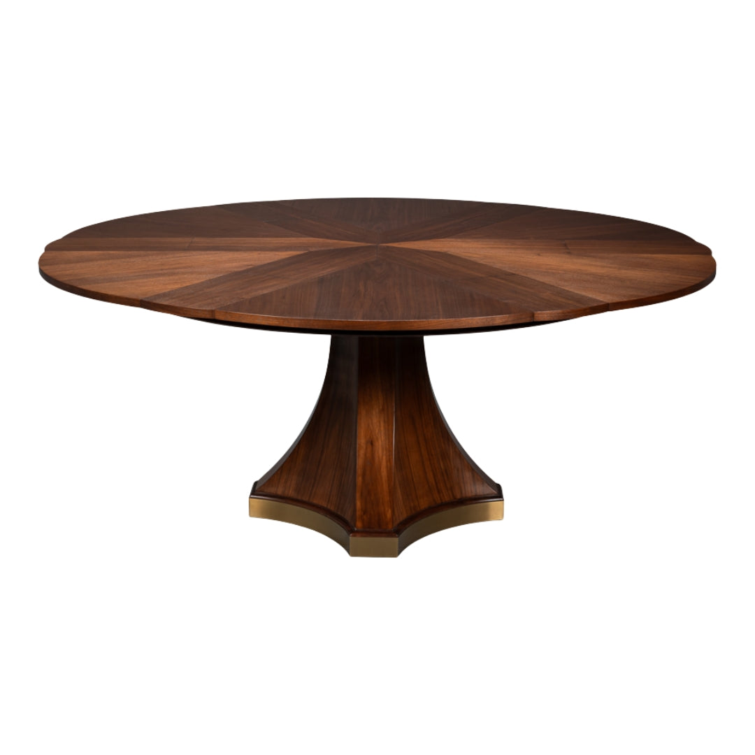 Chelsea Dark Walnut Jupe Dining Table