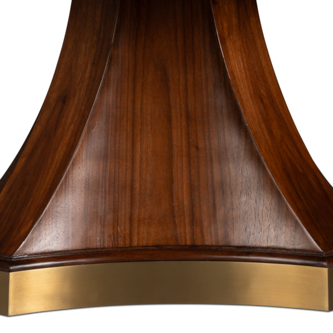 Chelsea Dark Walnut Jupe Dining Table