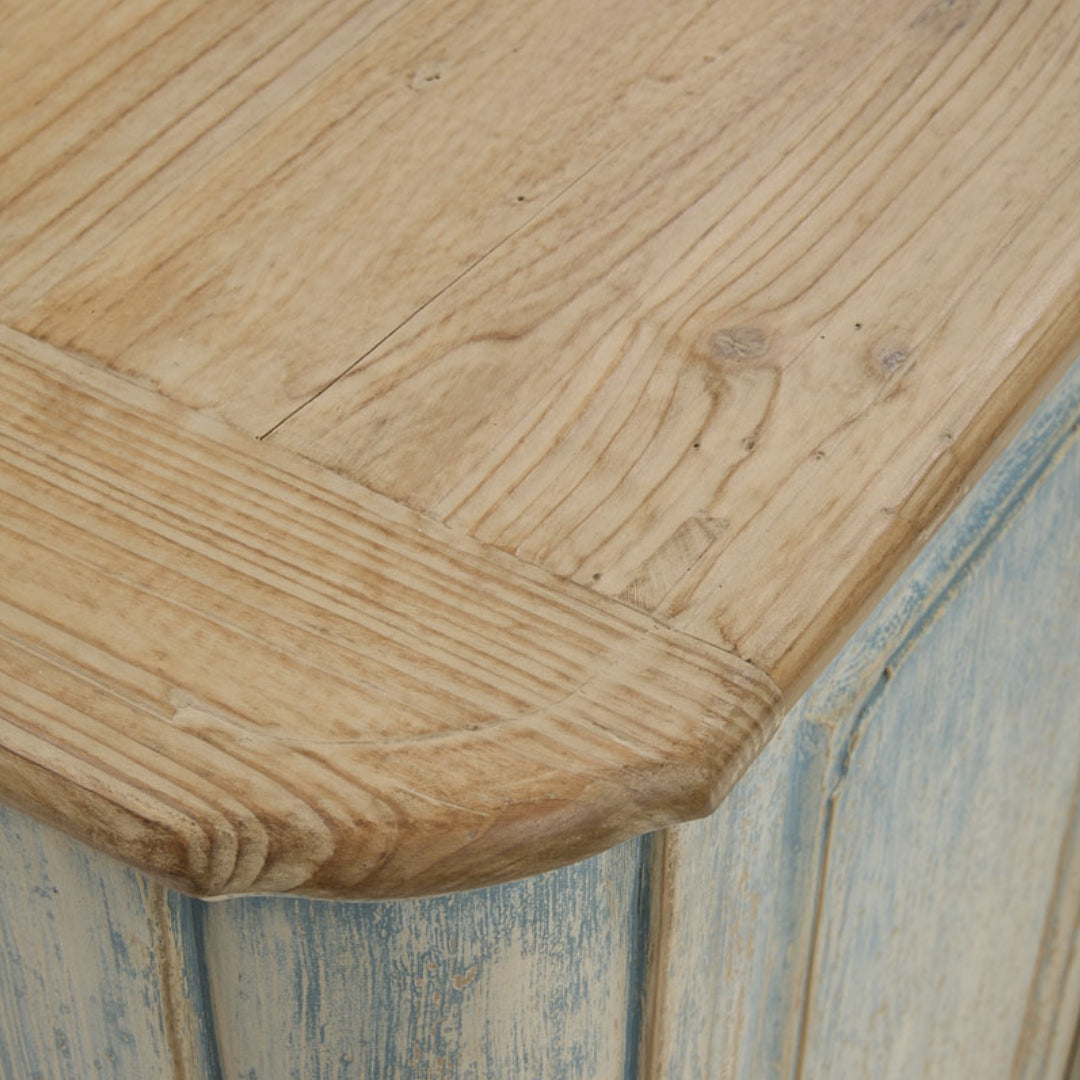 Distressed Blue Vintage Sideboard