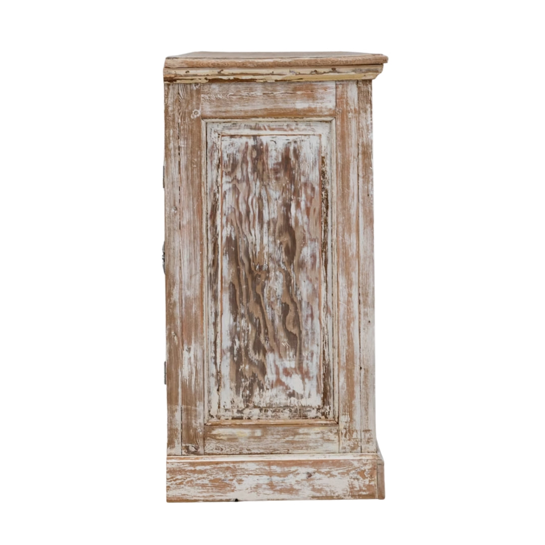 Distressed French Antique Cabinet, Circa 1900
