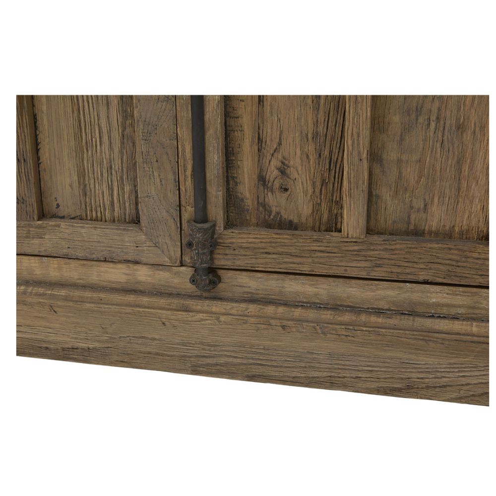 Arched Glazed Door Glass Front Cabinet
