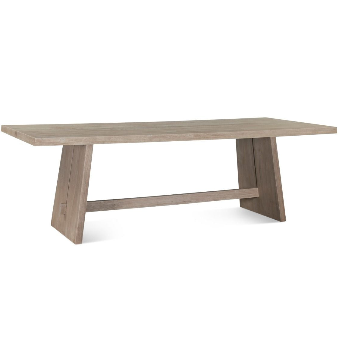 Driftwood Slab Base Dining Table