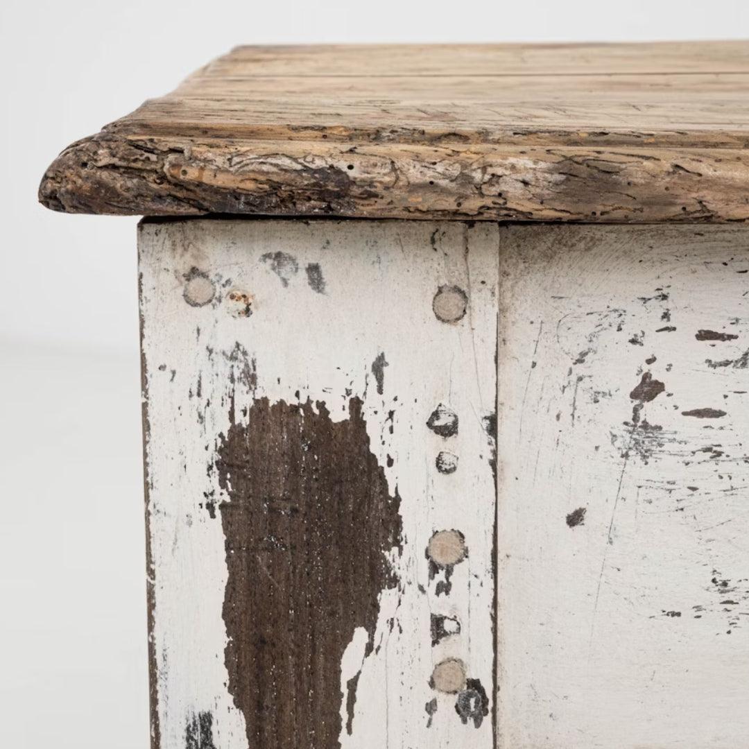 Antique French Farmhouse Table, Circa 1870