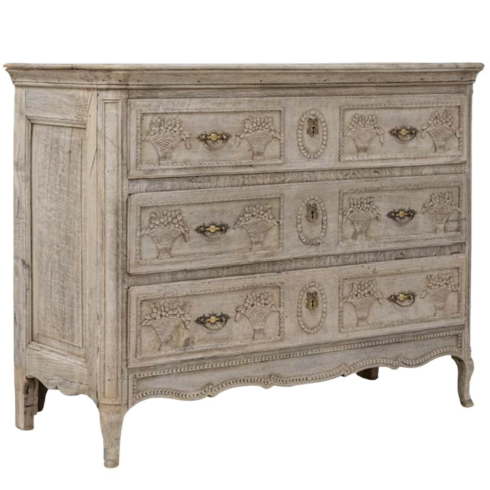 Antique French Treasure Commode, Circa 1870