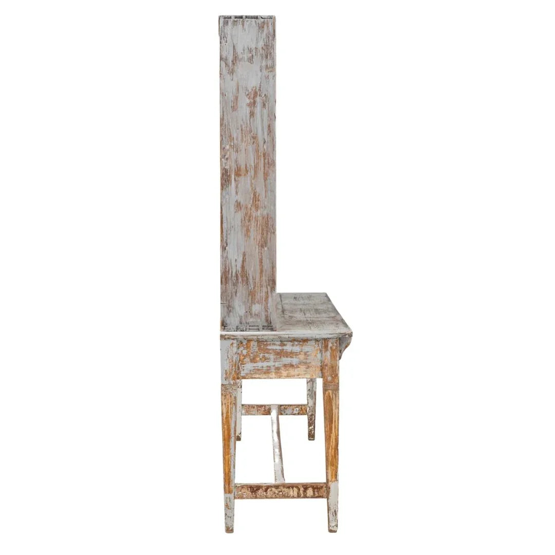 Rustic French Antique Apothecary Cabinet, Circa 1870
