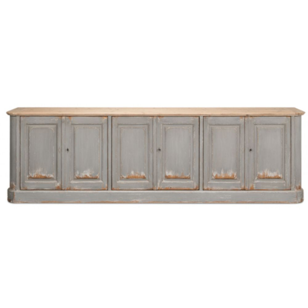 Extra Long Swedish Grey Sideboard