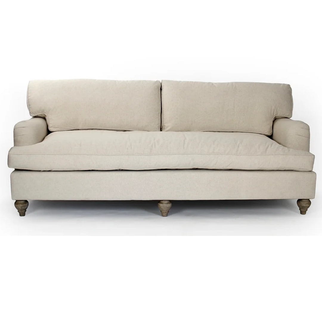 Natural Rolled Arm Sofa