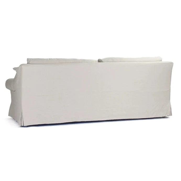 Natural Linen Cabriole Arm Sofa