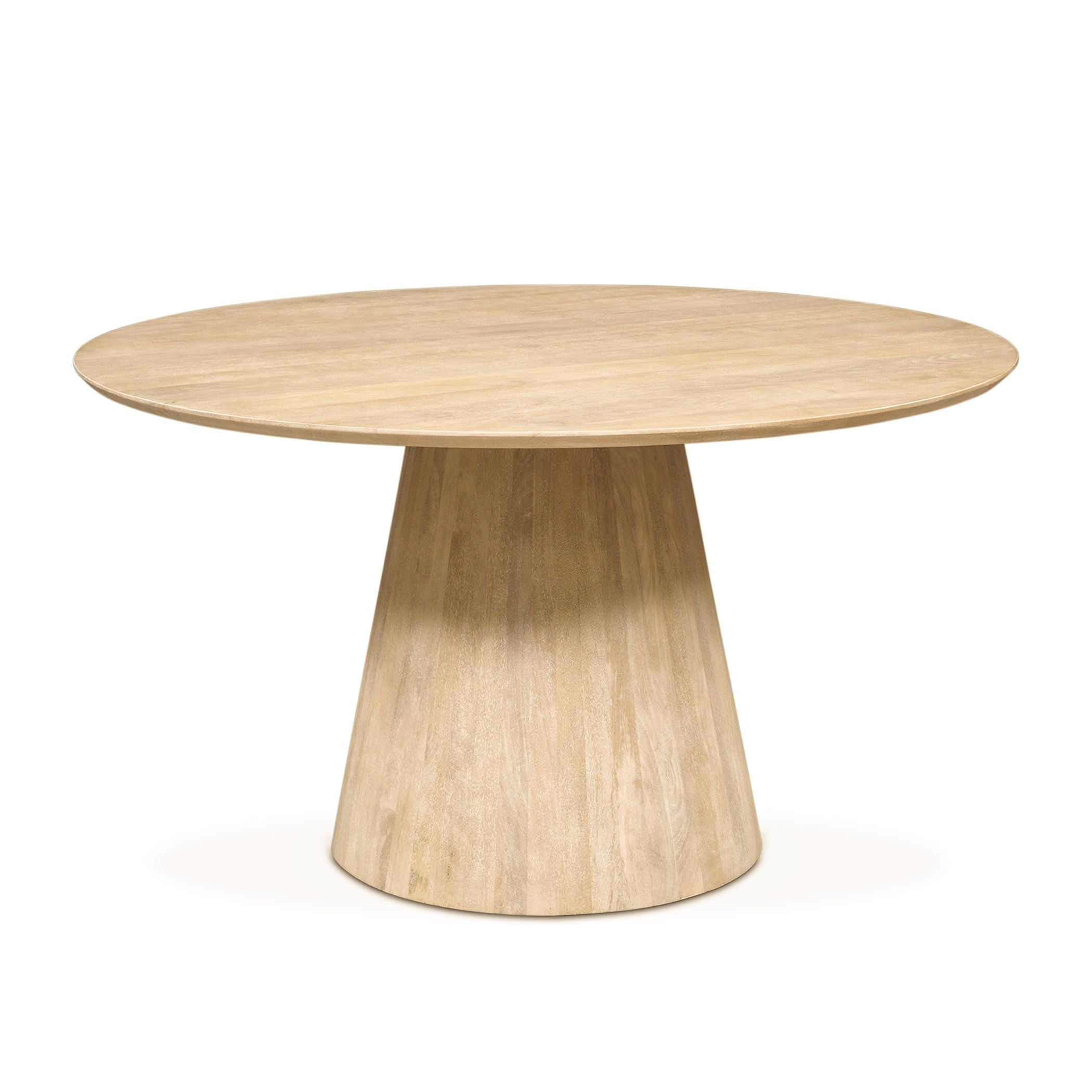 Casablanca Natural Round Dining Table
